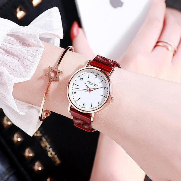 Fashion hipster explosion Starry Sky ladies luminous watch casual fashion watch student new watch spot