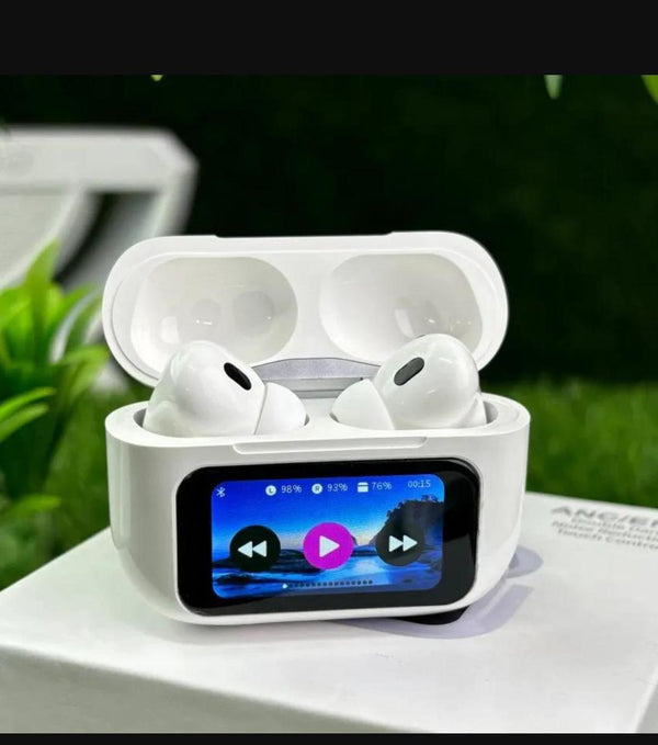 Earbuds Noise-Cancelling with Smart Touch LED