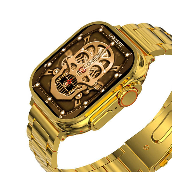 Fendior G9 Ultra Max Gold Smart Watch with 2.02-Inch Full Screen Display